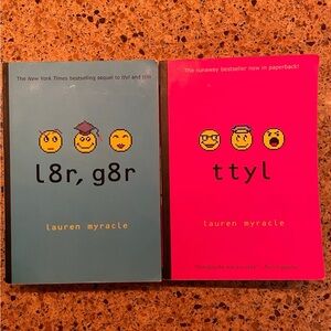 Two Lauren Myracle Books TTYL and L8R